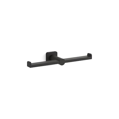 Kohler Parallel Double Toilet Paper Holder 21897-BL